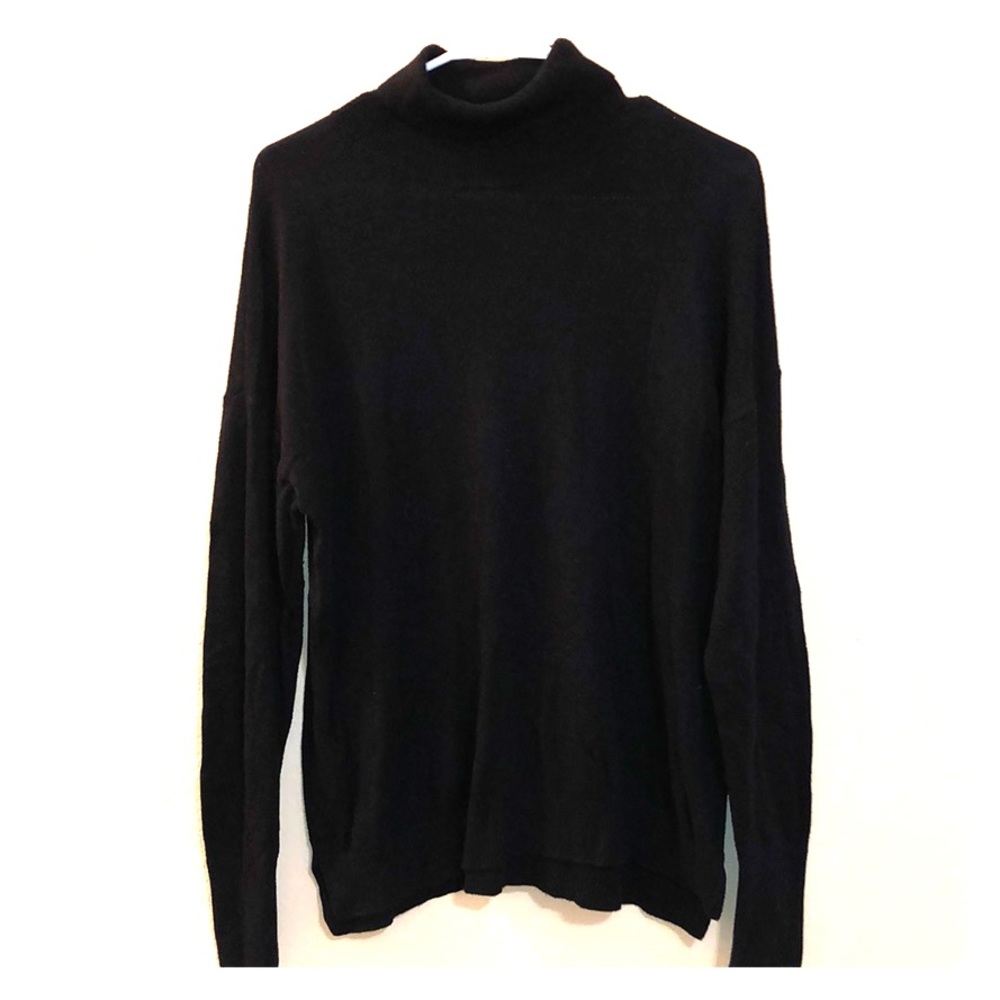 Black turtle neck